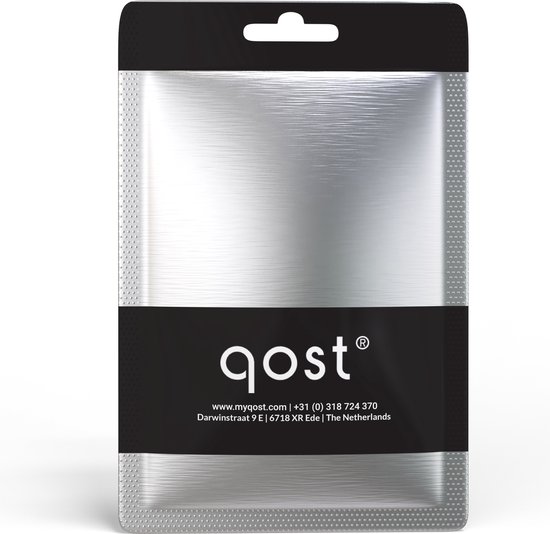 Qost - Câble XLR - XLR 3Pin - Câble Microphone - 1 Mètre - Zwart - Mâle vers Femelle