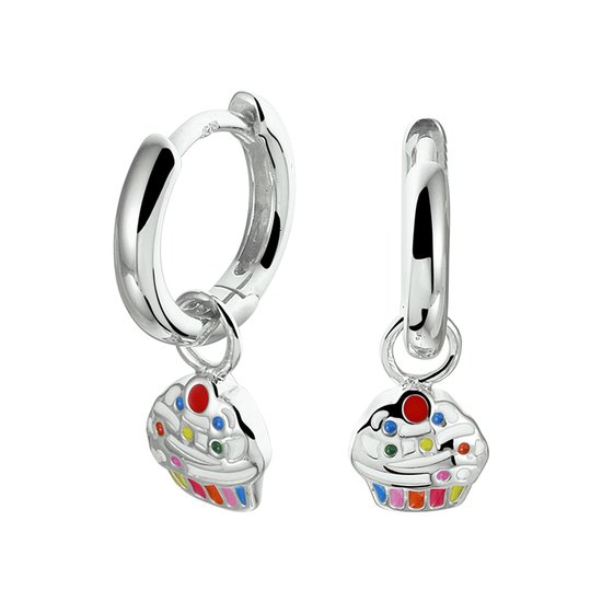 Yep! Boucles d'oreilles Cupcake - Argent