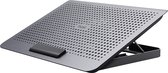 Laptop Stand with Fan Trust Exto Grey Plastic