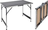 Table de camping pliable - 100 x 60 x 37-94 cm