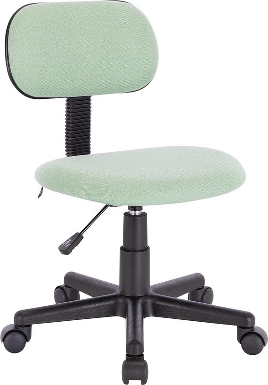 Maggy Bureaustoel voor kinderen in hoogte verstelbaar - Groen | Ergonomisch en Comfortabel