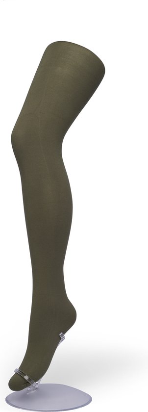 Bonnie Doon Opaque Comfort Panty 70 Denier Olijf Groen Dames maat 38/40 M - Extra brede Comfort Boord - Tekent Niet - Kleedt Mooi af - Mat Effect - Gladde Naden - Maximaal Draagcomfort - Donker Groen - Olijf - Olive - BN161912.304