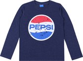 Grafiet PEPSI blouse met lange mouwen