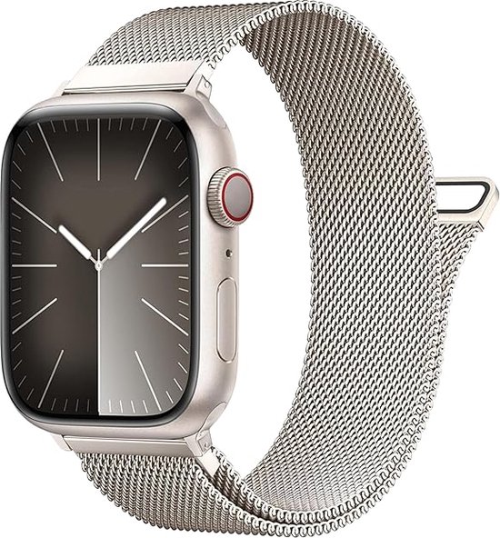 Milanese bandje voor Apple Watch 38/40/41mm Starlight