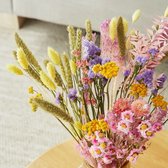 Droogbloemen Lila - Lente Veld Boeket - Uniek en duurzaam cadeau voor ieder seizoen - Ecologische bloemen en verpakking!
