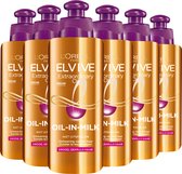 L'Oréal Paris Elvive Extraordinary Oil Krulverzorging - Oil-In-Milk - Leave-in Crème - 6 x 200ml