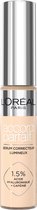 L'Oréal Paris True Match Radiant Serum Concealer - geschikt voor de gevoelige huid - verrijkt met 1,5% hyaluronzuur en cafeïne voor hydratatie en verfrissing - medium dekking - stralende finish - verzorgt als een oogserum - 2R - 11 ml
