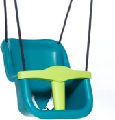 DICE - kunststof babyzitje - turquoise/lime