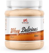 Bol.com XXL Nutrition - Whey Delicious - 80% Eiwit - Salted Caramel / Karamel Zeezout - Wei Eiwitpoeder met BCAA & Glutamine Pro... aanbieding