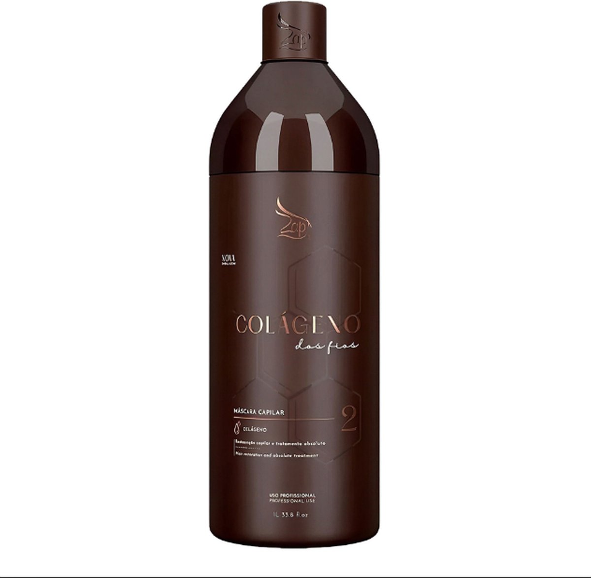 ZAP COLLAGEN HAIR MASK – COLÁGENO DOS FIOS HAIR RECONSTRUCTION 1L/33.8 FL.OZ
