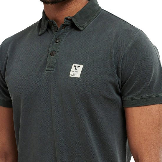 Polo Landon en Cotton piqué pour hommes - Taille S