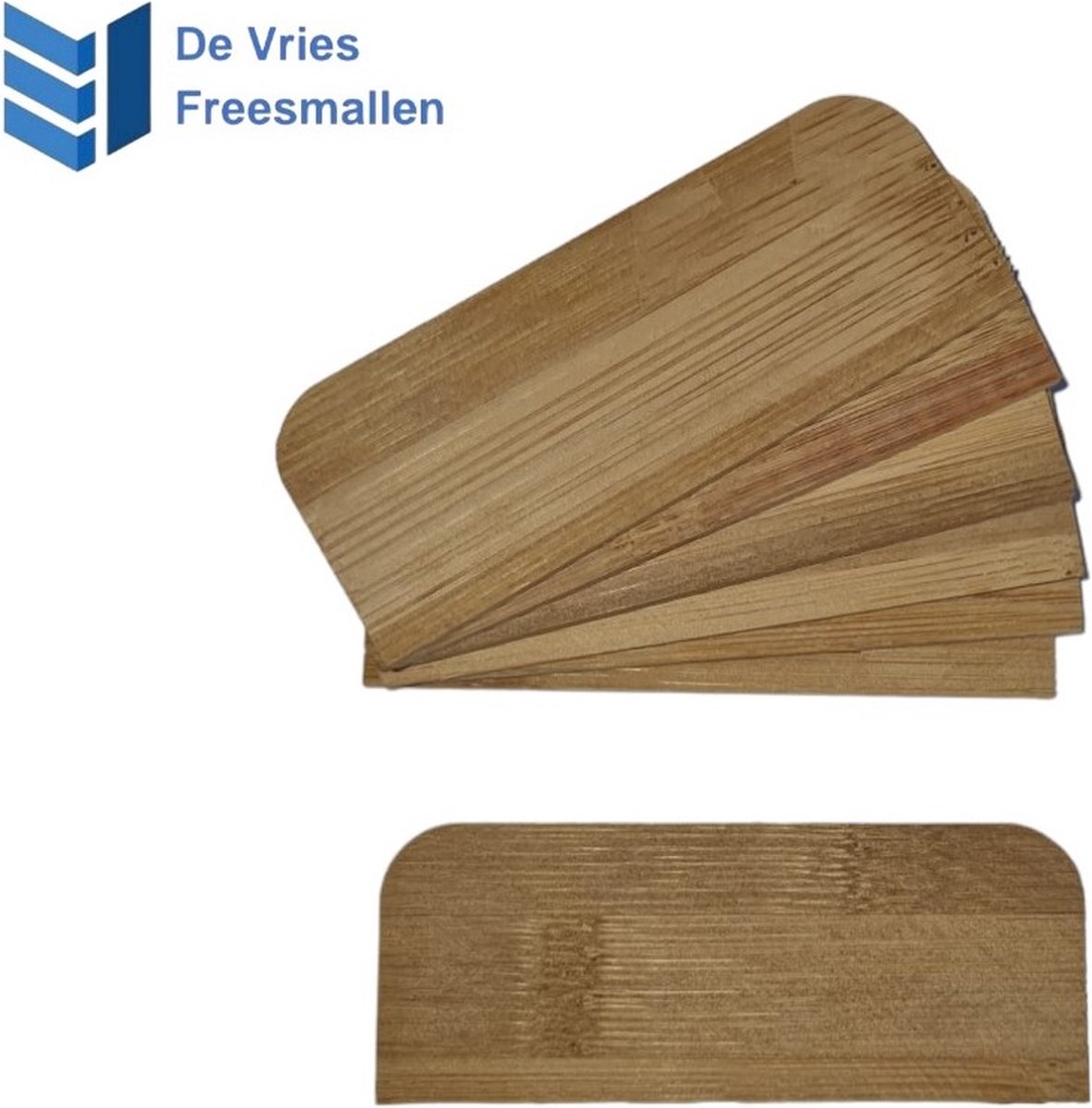 89mm scharnier vulplaat bamboe