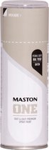 Maston ONE - spuitlak - zijdeglans - kiezelgrijs (RAL 7032) - 400 ml