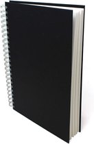 Bastix - Spiraalgebonden schetsboek Zuurvrij tekenpapier Hardcover 170 g/m2