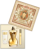 Jean Paul Gaultier Divine Giftset - 100 ml d'eau de parfum en spray + Lait pour le corps 75 ml + 10 ml d'eau de parfum en spray - coffret cadeau pour femme