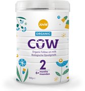 Jovie Cow Biologische Opvolgmelk 2 - op basis van koemelk - 6+ maanden - 4x800gr