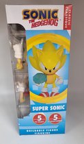 Justtoys Sonic the hedgehog Super Sonic buildable figure