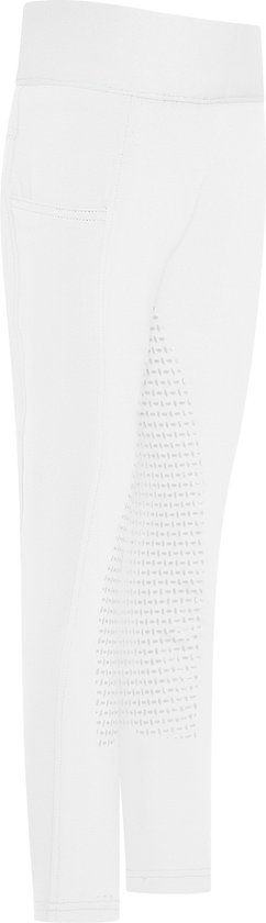 Imperial Riding - Kids - Legging d'équitation Tessy - FullGrip - Wit - Taille 116