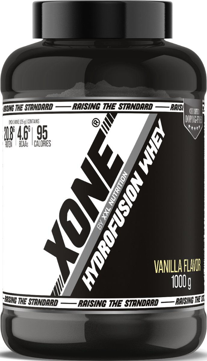 Goedkoopste XONE® - Hydrofusion - Vanille 1000 Gram