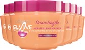 L'Oréal Paris Elvive Dream Lengths - Haarmasker - Voor Lang & Beschadigd Haar - 6 x 300ml