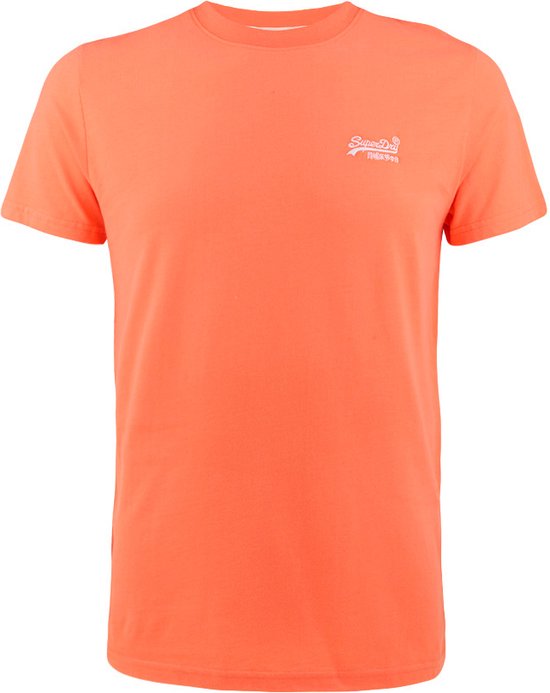 Superdry T-shirt Essential Logo Emb Tee M1011245a Sunburst Coral Taille Homme - XL