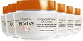 Bol.com L'Oréal Paris Elvive Extraordinary Oil Fijne Kokosolie - Haarmasker - 6 x 300ml aanbieding
