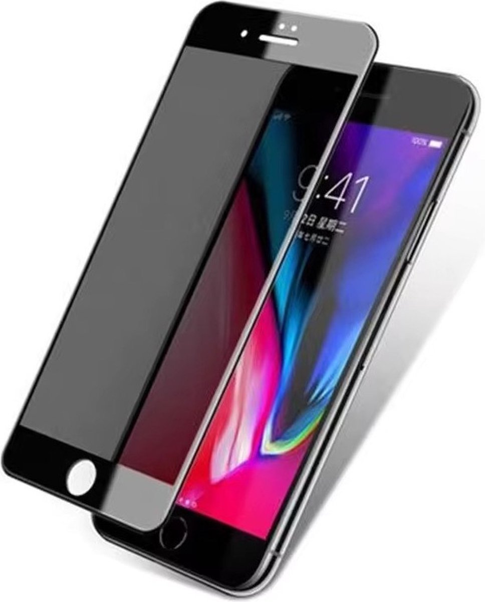 TG Techgrip Screenprotector Geschikt voor iPhone SE2020/SE2022 Screen protector Privacy Glas Gehard Full Cover HD - Screenprotector Geschikt voor iPhone SE2020/SE2022 Zwart Screenprotector Privacy Tempered Glass
