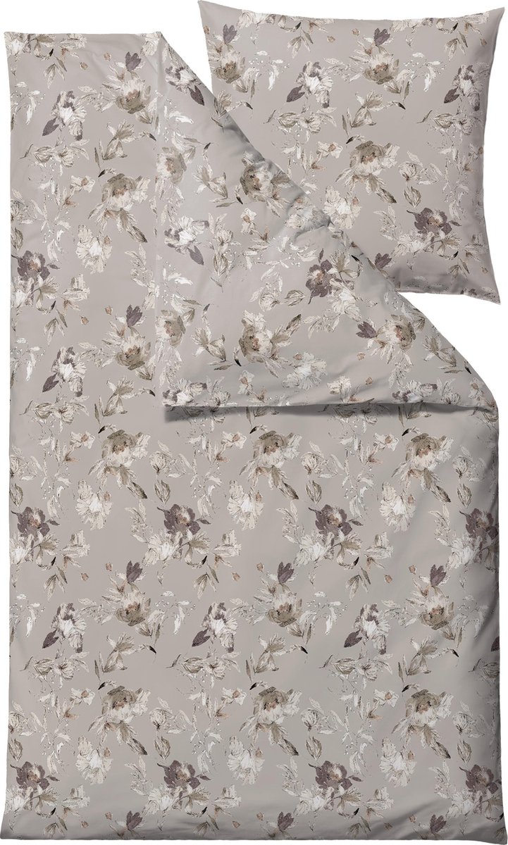Södahl organic Flower burst Beddengoed 135 x 200 cm Beige