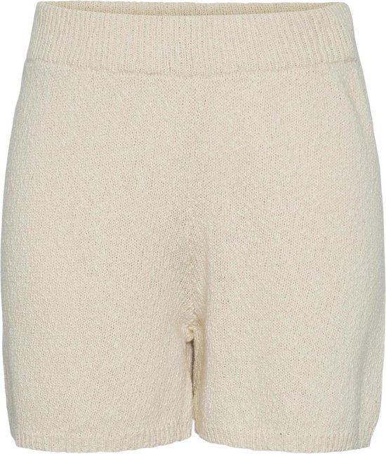 Pieces Broek Pcarisa Hw Knit Shorts 17148798 Raw Cotton Dames Maat - XL
