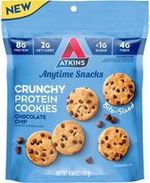 Atkins | Crunchy Protein Cookies | Chocolate Chip | 1 x 140 g