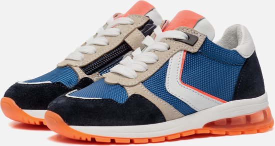 Muyters Sneakers blauw Leer - Maat 25