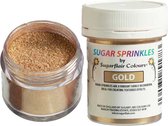 Sugarflair Sugar Sprinkles - Goud - 40g - Gekleurde Suiker - Eetbare Taartdecoratie