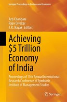 Springer Proceedings in Business and Economics - Achieving $5 Trillion Economy of India