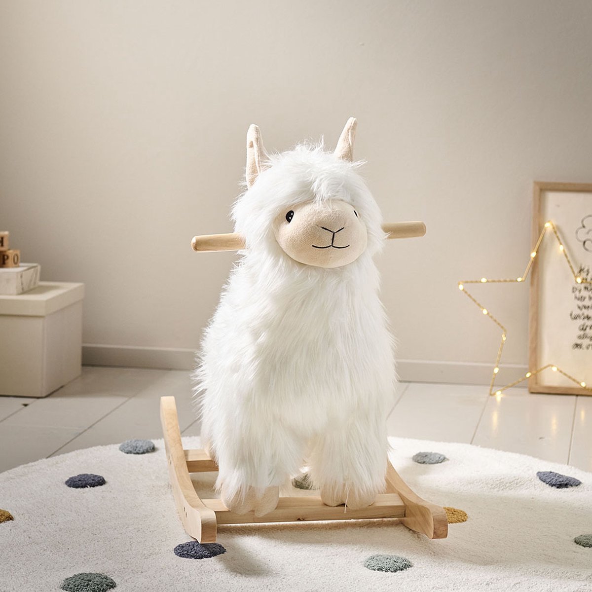 Petite Petite Alpaca Hobbelpaard - afbeelding 3