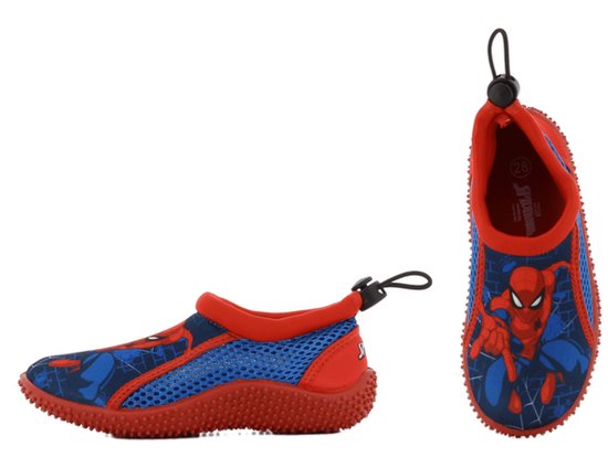 Spiderman Jongens Badslipper Blauw BLAUW 35