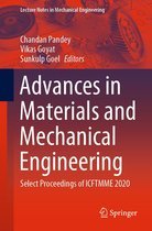 Lecture Notes in Mechanical Engineering - Advances in Materials and Mechanical Engineering