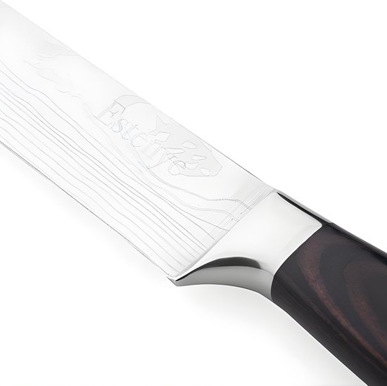 Blade Masters 5-delige Messenset - Authentieke Japanse Messen - High Carbon Staal - Ergonomische Koksmessen - Blademaster