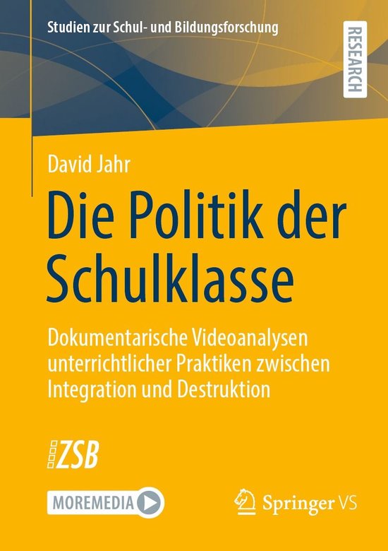 Studien zur Schul- und Bildungsforschung 92 - Die Politik de ... - cover