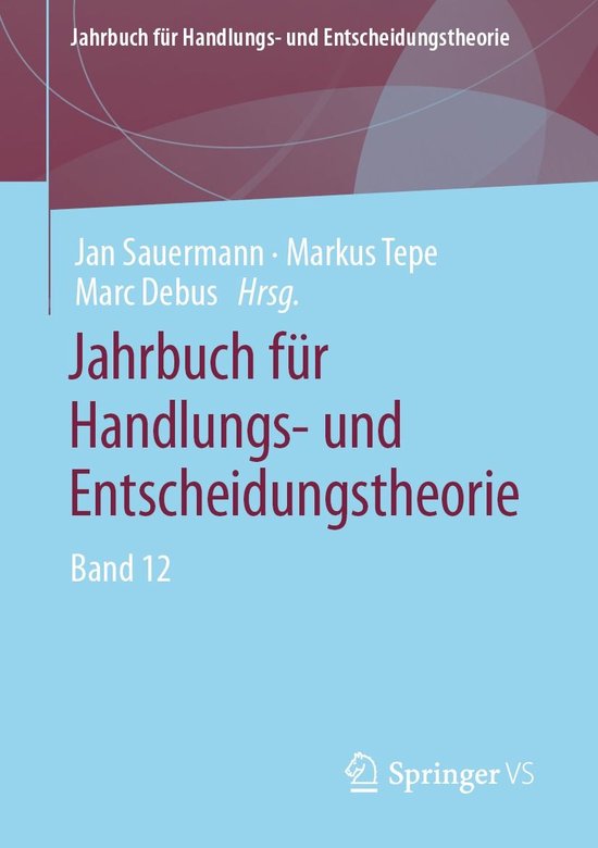 Social Science and Law (German Language) - Jahrbuch für Han ... - cover