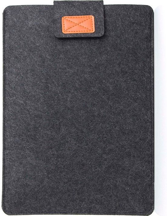 Laptoptas - Laptophoes - Laptop Sleeve - Vilt - Laptop & Tablet hoes tot 11 inch Universeel - Grijs