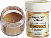 Sugarflair Eetbare Glanspoeder - Royal Gold - 10g - Voedingskleurstof