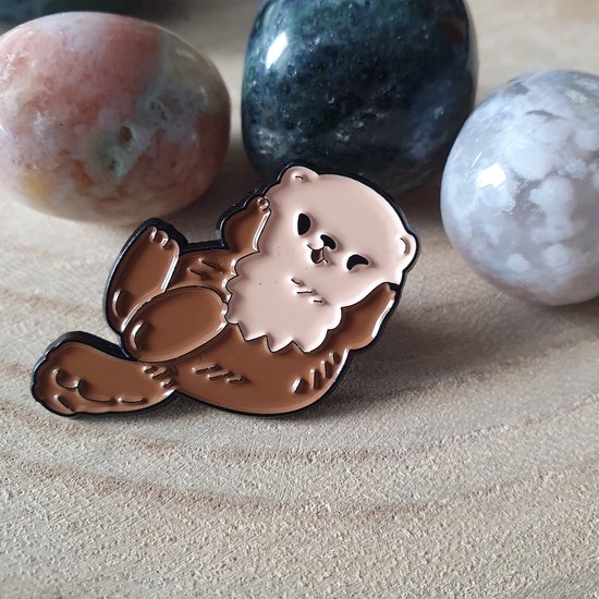 Épingle en émail, broche, pin, collection, cadeau, Loutre