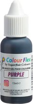 Sugarflair Colourflex Voedingskleurstof - Oliebasis - Paars - 15 ml