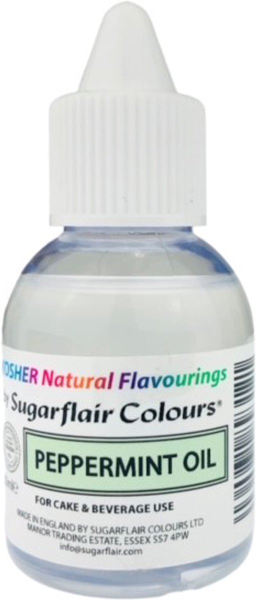 Sugarflair Natuurlijke Smaakstof - Pepermunt - 30ml - Aroma - Kosher