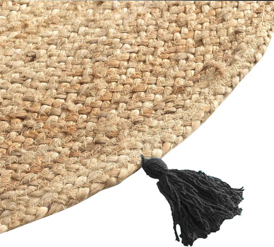 Tapis Petit Vloerkleed Rond - Nora Flower 130cm