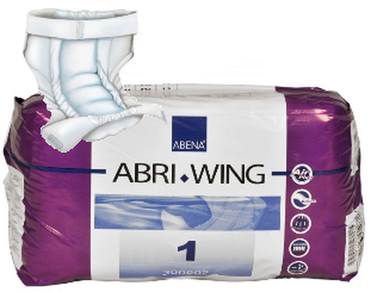 Goedkoopste Abena Abri-Wing 1 Medium - 8 pakken van 14 stuks