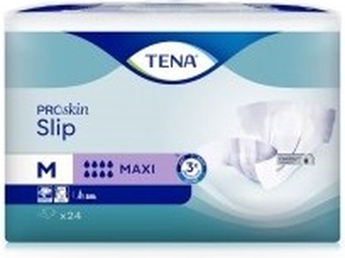 Goedkoopste TENA Slip Maxi Medium - Karton van 72 kleefluiers