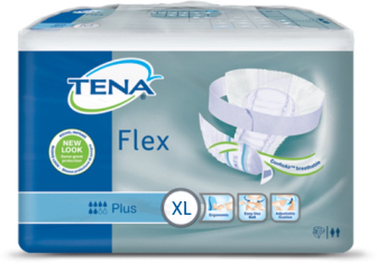 Goedkoopste Tena Flex Plus XL - 3 pakken van 30 stuks