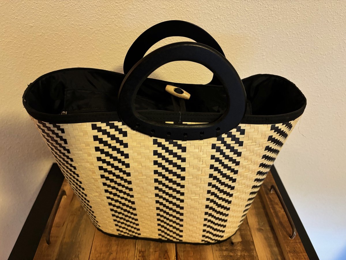 Tas natural/black