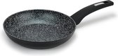 Koekenpan 30 cm - Koekenpan met antiaanbaklaag - Granieten omeletpan Geschikt voor alle soorten fornuizen inclusief inductie - PFOA-vrij